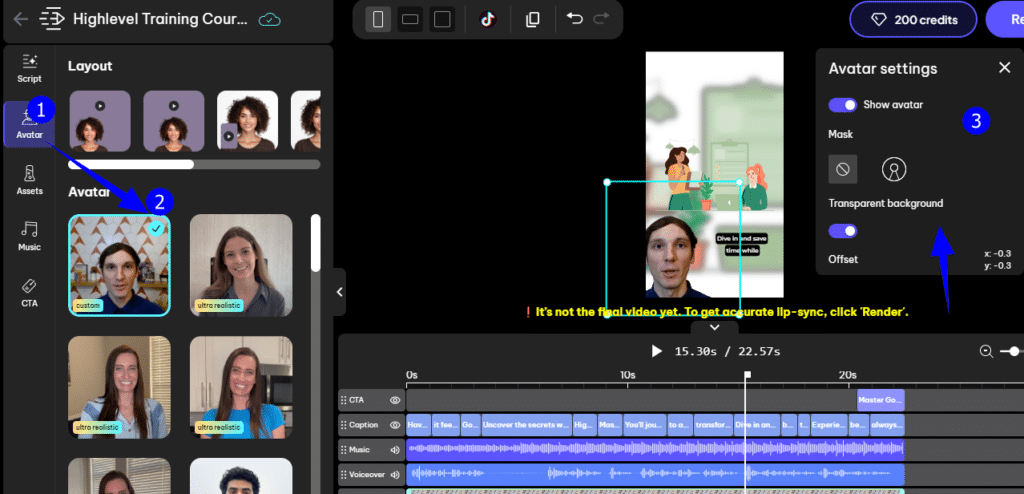 Edit your Video Ad