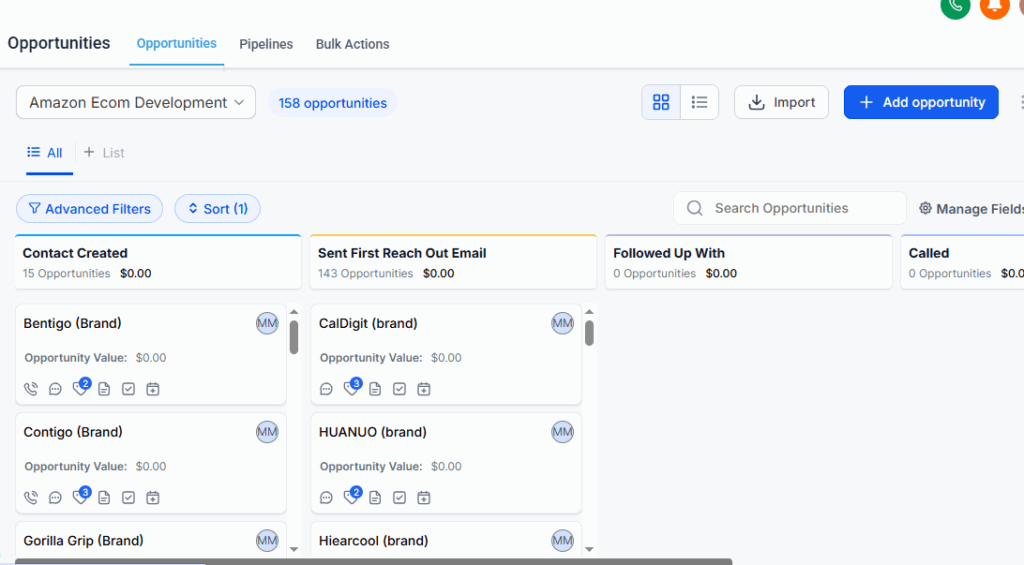 Monitor Lead Opportunities Effectively